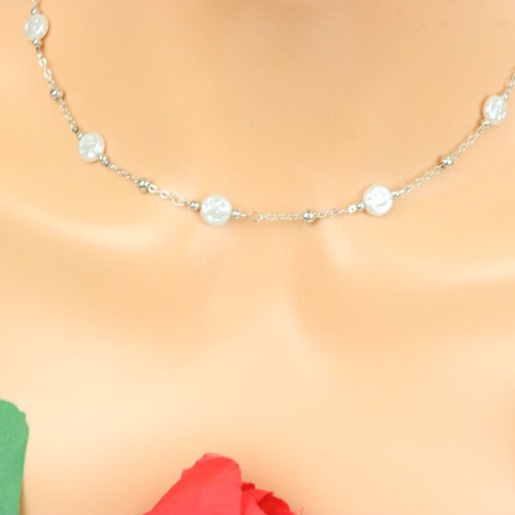 Minimalist Necklace Chain, Elegant Jewelry for Women & Girls | MLCRC2158 - Picture 1 of 10